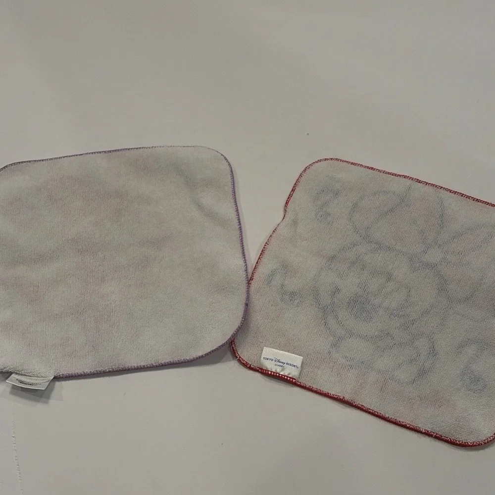 Tokyo Disney Resort Wash Cloth Towels‎ - Minnie Mouse And Daphne